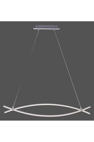 Suspension LED Maja - Argenté