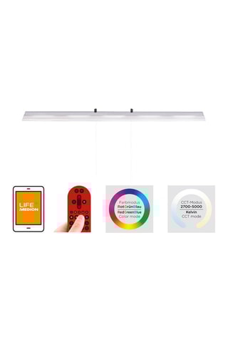 Suspension LED - Argenté