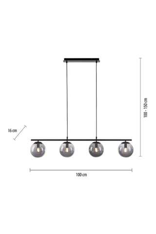 Suspension Big Widow - Noir