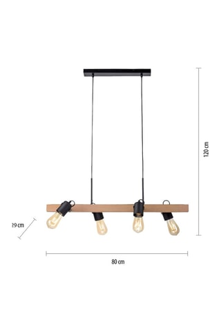 Hanglamp Canop -  Zwart