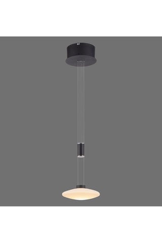 Ledhanglamp Lautada - Zwart