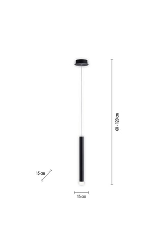 Ledhanglamp Bruno - Zwart - 4,80 W