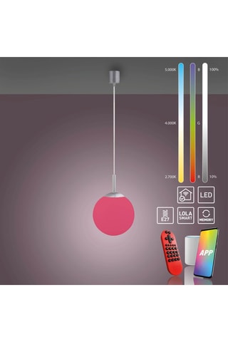 Ledhanglamp Ls-Bolo - Wit - 10 W