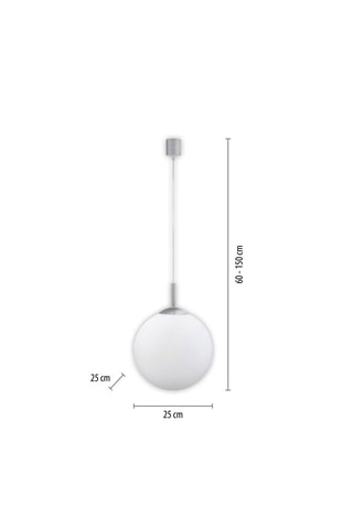 Hanglamp Ls-Bolo - Wit - 10 W