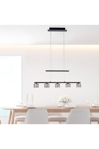Ledhanglamp Hydra - Wit - 5 x 4 W