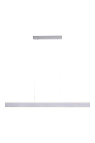 Suspension LED Q-Adriana - Argenté - 2 x 15 W