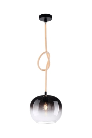 Ledhanglamp Luma - Zwart - 40/12,5 W