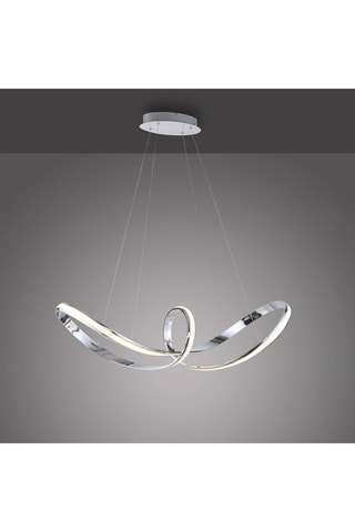 Suspension LED Melinda - Argenté - 39 W