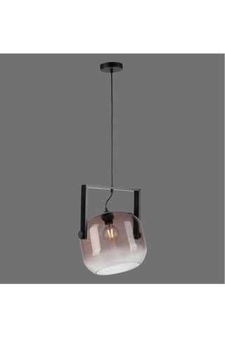 Hanglamp Cup - Zwart - 60 W
