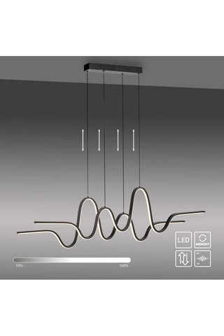 Suspension LED Altitude - Noir - 2 x 59 W