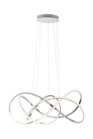 Suspension LED Kiribi - Argenté - 70 W