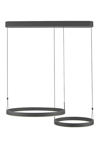 Suspension LED Esko - Noir - 2 x (25/16) W