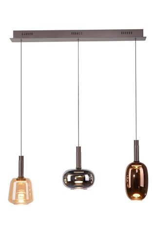Suspension LED Irides - Doré - 3 x 9 W