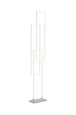 Lampadaire LED Q-Inigo - Blanc - 19 W