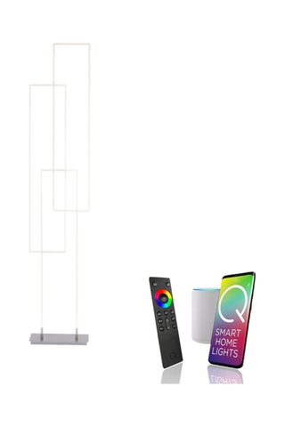 Lampadaire LED Q-Inigo - Blanc - 19 W