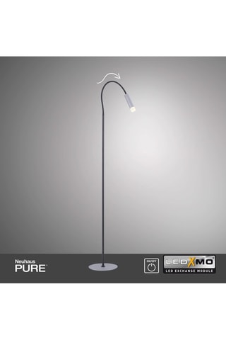 Ledstaanlamp Pure Gemin - Zilverkleurig - 4,8 W