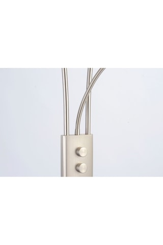 Lampadaire LED Marian - Argenté