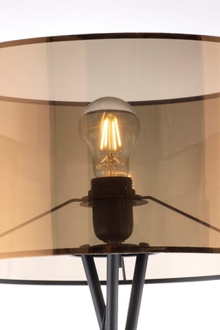Staanlamp Tremella Amberkleurig