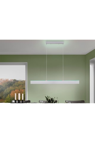 Ledkroonluchter Ls-Nila - Zilverkleurig