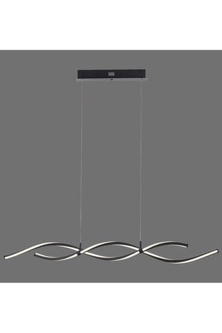 Lustre LED Sandra - Noir