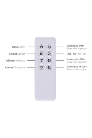 Lustre LED Sandra - Noir