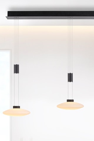 Lustre LED Lautada - Noir