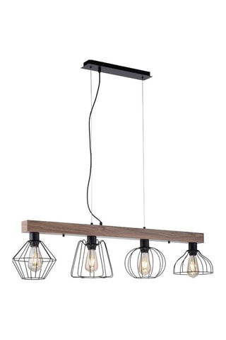 Lustre Kaska - Imitation bois