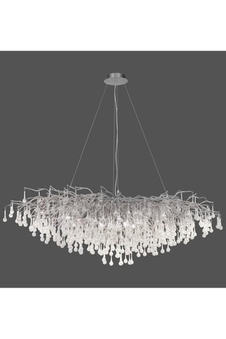 Lustre Icicle - Argenté