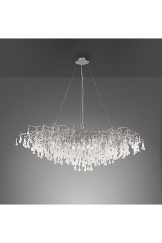 Lustre Icicle - Argenté