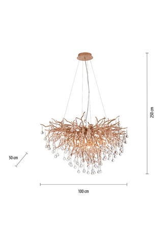 Lustre Icicle - Bronze