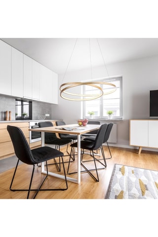 Lustre LED Roman - Doré