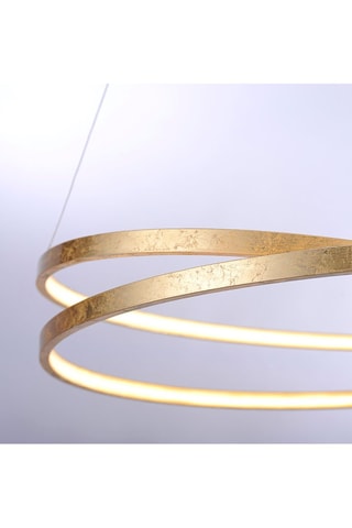 Lustre LED Roman - Doré