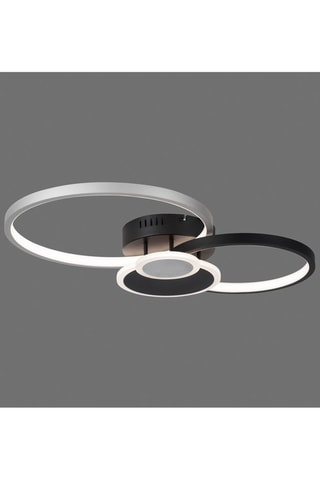 Ledplafondlamp Papilon Zwart