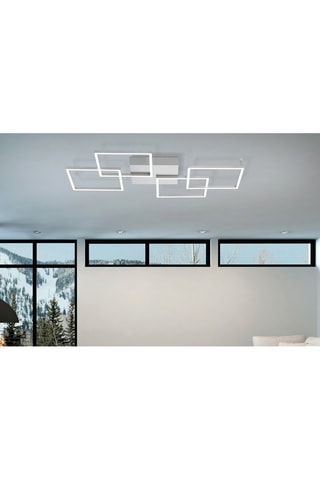 Plafoniera LED Inigo - Argentato