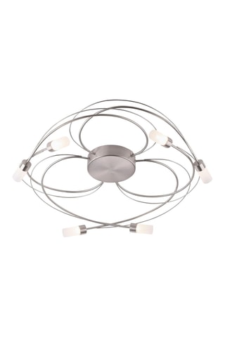 Ledplafondlamp Nelia Zilverkleurig