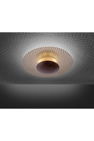 Plafoniera LED Nevis - Marrone