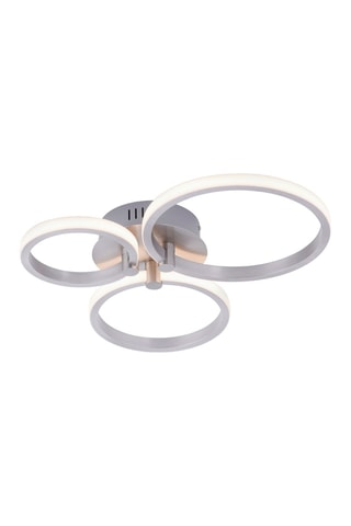 Ledplafondlamp Johanna Zilverkleurig