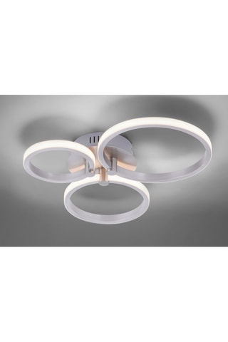 Ledplafondlamp Johanna Zilverkleurig