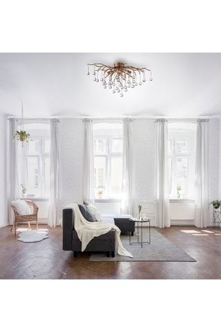 Plafondlamp Icicle - Bronskleurig