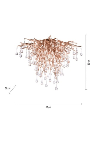 Plafondlamp Icicle - Bronskleurig