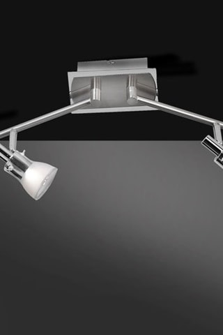 Plafondledlamp Redio Zilverkleurig