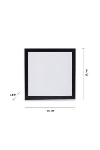 Plafoniera LED Flat - Nero - 6 W