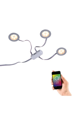 Ledplafondlamp Q-Elli - Wit - 3 x 3,4 W