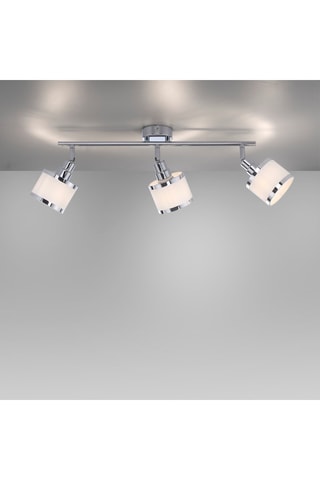 Plafoniera Accor - Argentato - 3 x 25 W