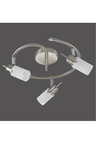 Plafoniera LED Max Led - Argentato - 3 x 4 W