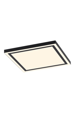 Ledplafondlamp connecté Edging-Smart - Zwart - 32 W