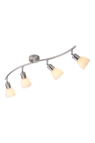 Ledplafondlamp Karo - Zilverkleurig - 4 x 40 W