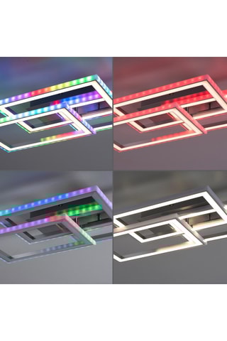 Plafoniera LED Felix60 - Argentato - 35/5 W