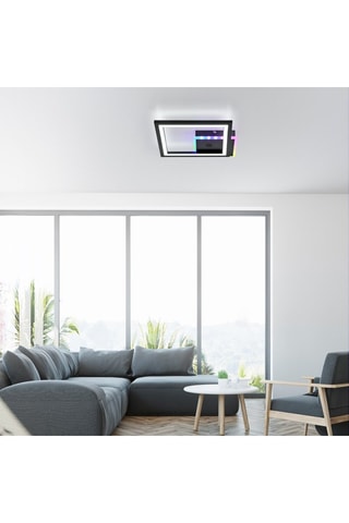 Plafoniera LED Musika - Nero - 16/5 W