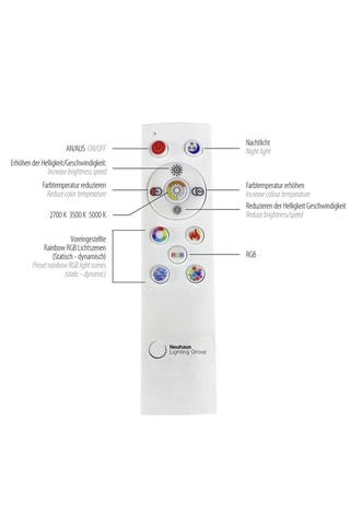 Plafonnier LED Mario - Blanc - 24,5 W